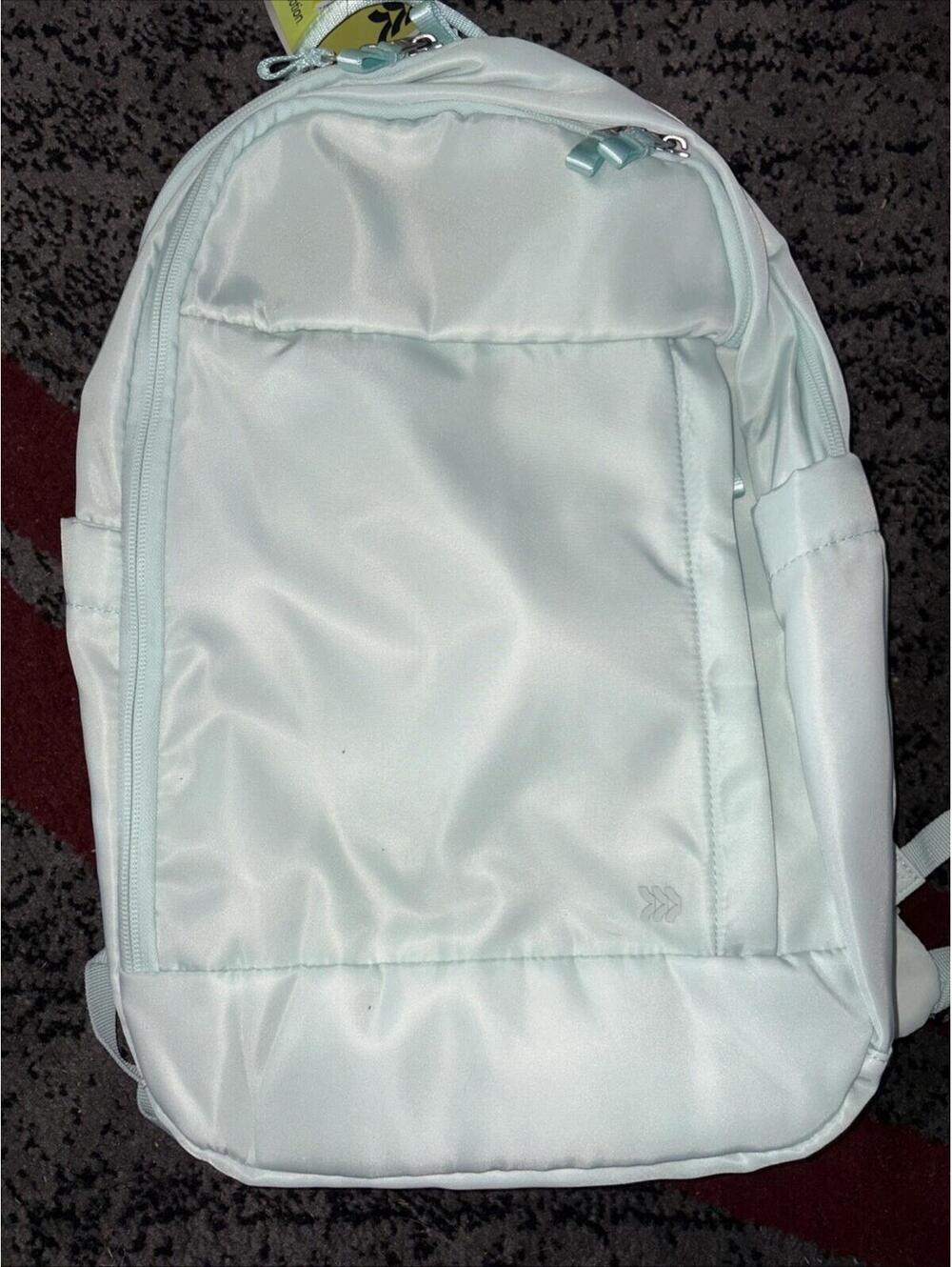 All In Motion Backpack 15inch Laptop Compartment Mint Green